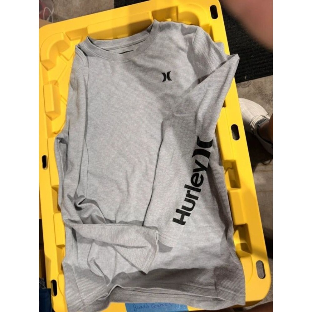 Extra large Hurley, long sleeve shirt, boys